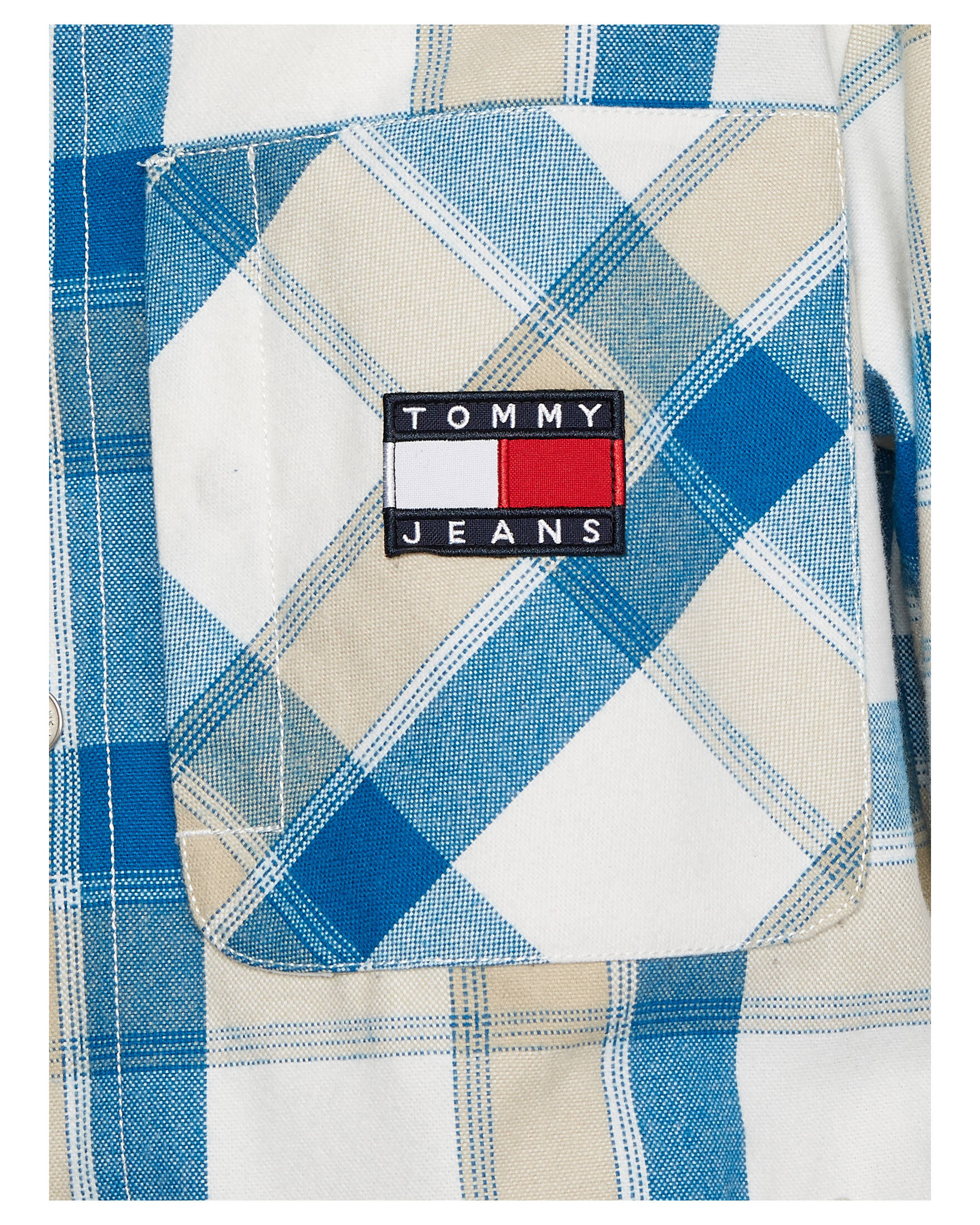 Tommy Jeans| Herren Hemdjacke TJM WORKWEAR CHECK JACKET