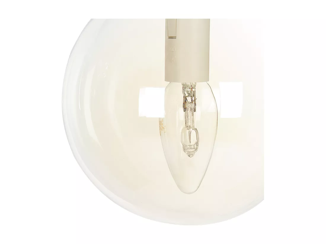 Lampe suspension NOEL Verre Doré