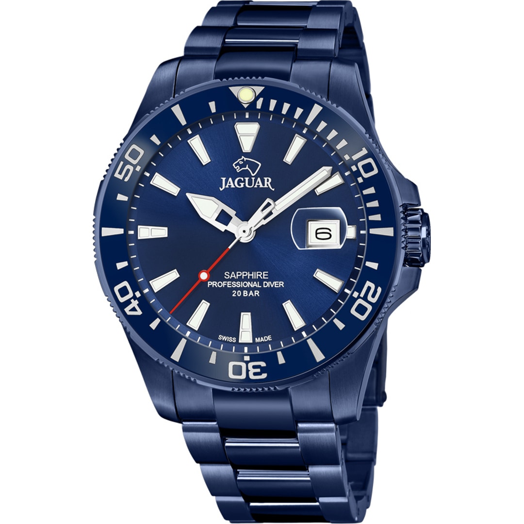 Jaguar Executive Professional Diver Blau 44mm