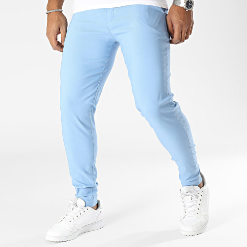 Pantalon Chino Nino Bleu Ciel