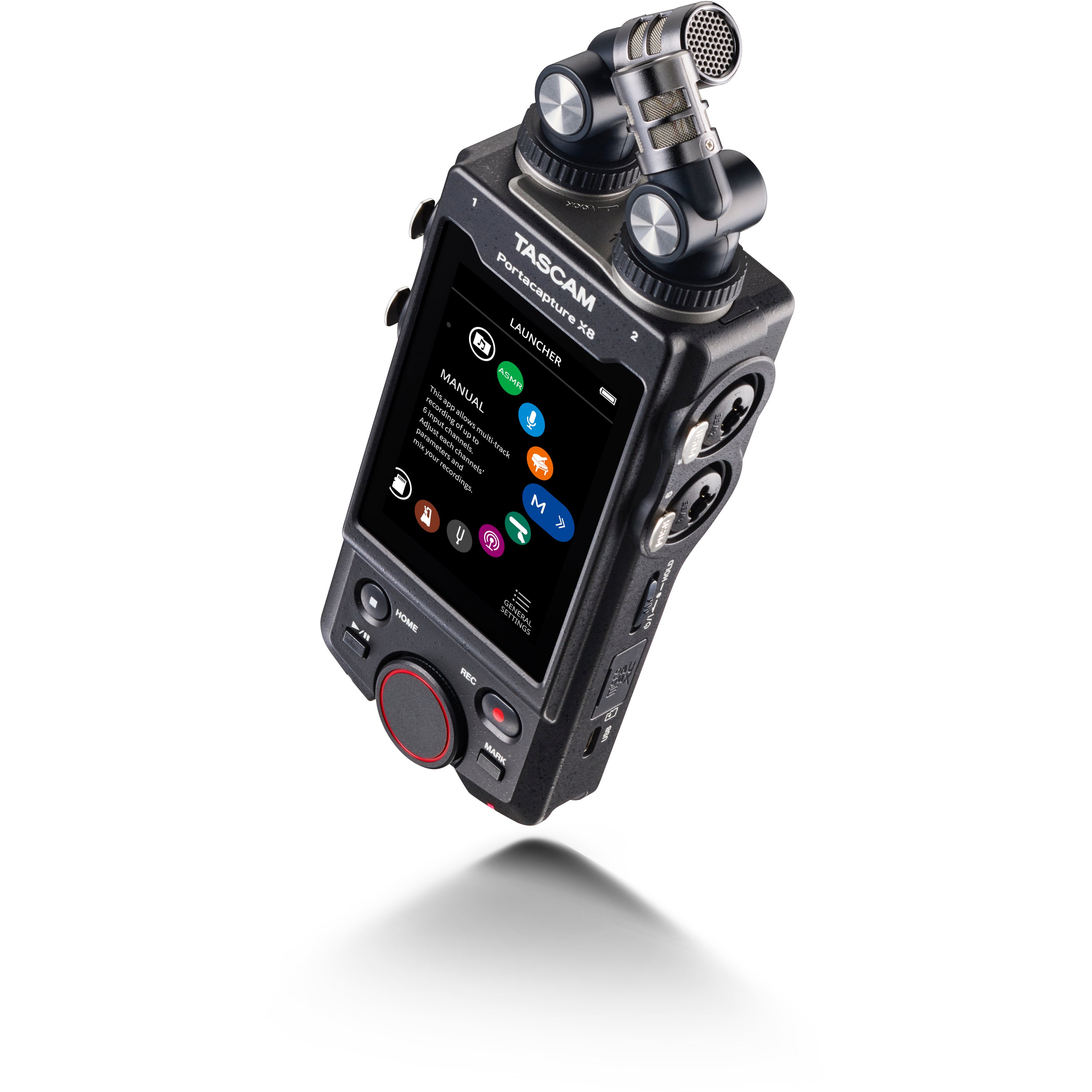Tascam Portacapture X8 handheld PCM recorder