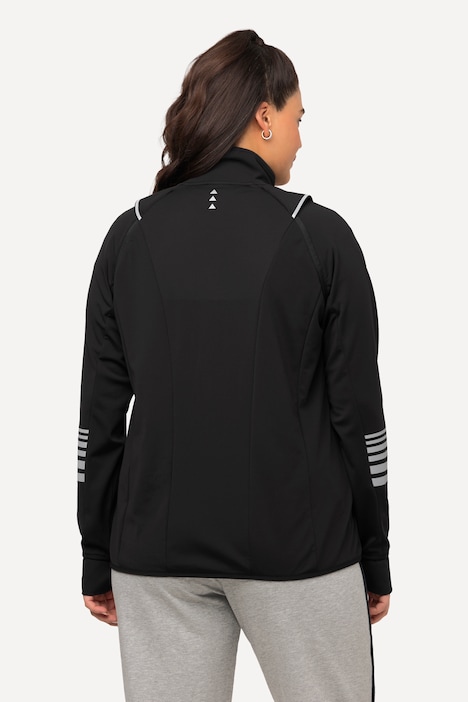 2-in-1-Funktionsjacke, Ärmel abnehmbar, Stehkragen