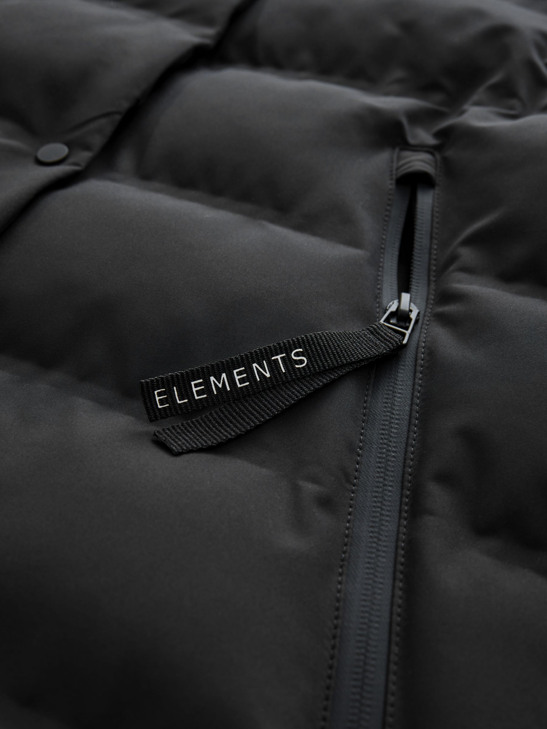 Zwart - Element waterdichte gevoerde jas