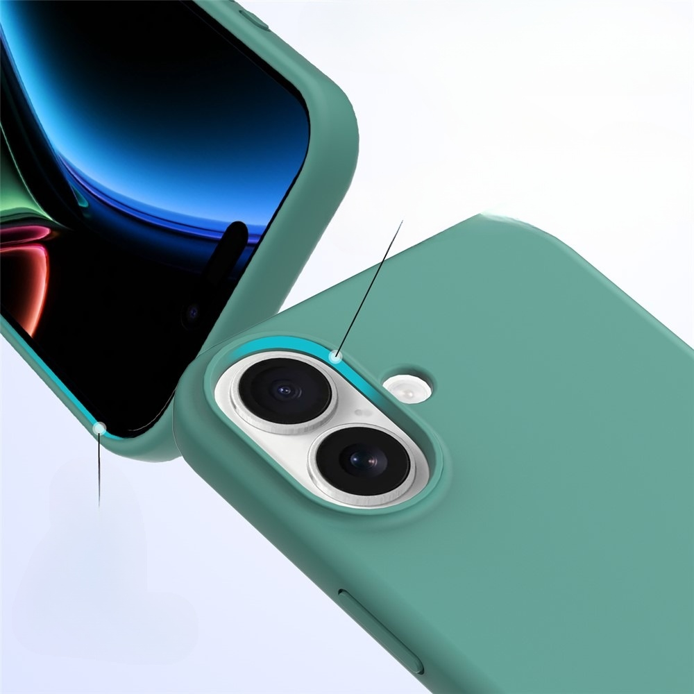 iPhone 17 Silikon Case Hülle - Türkis