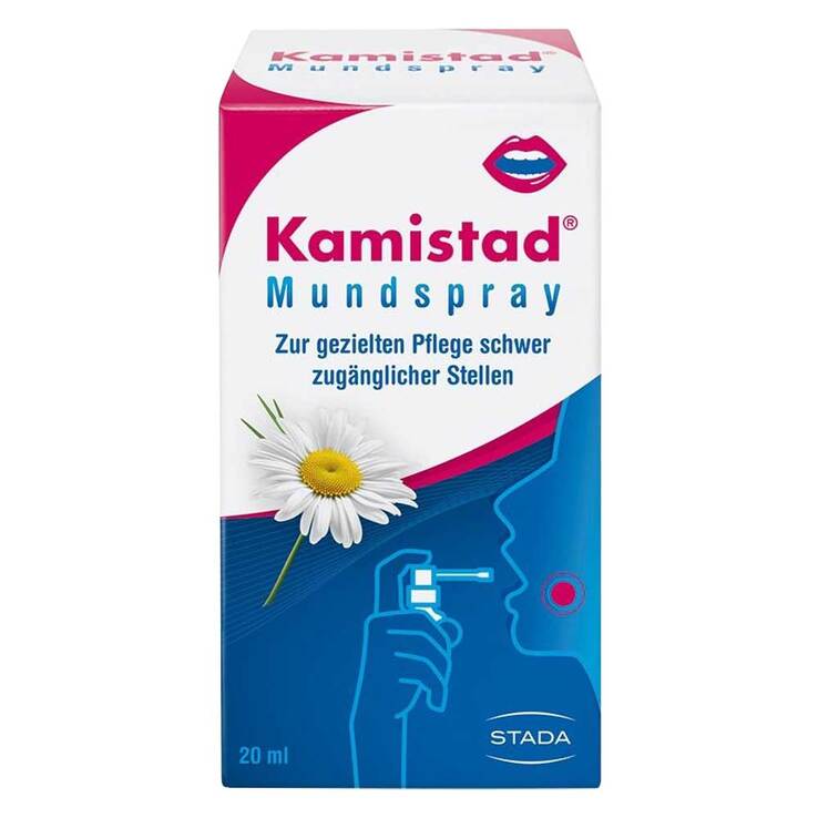 Kamistad® Mundspray bei Zahnfleischentzündungen und Aphten, 20 ml