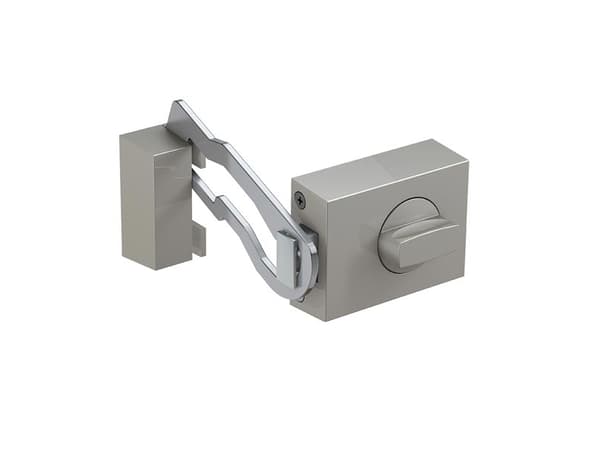 BASI KS 500-45, Boltelås, Sølv, 889 g, 65 mm, 26,5 mm, 113 mm