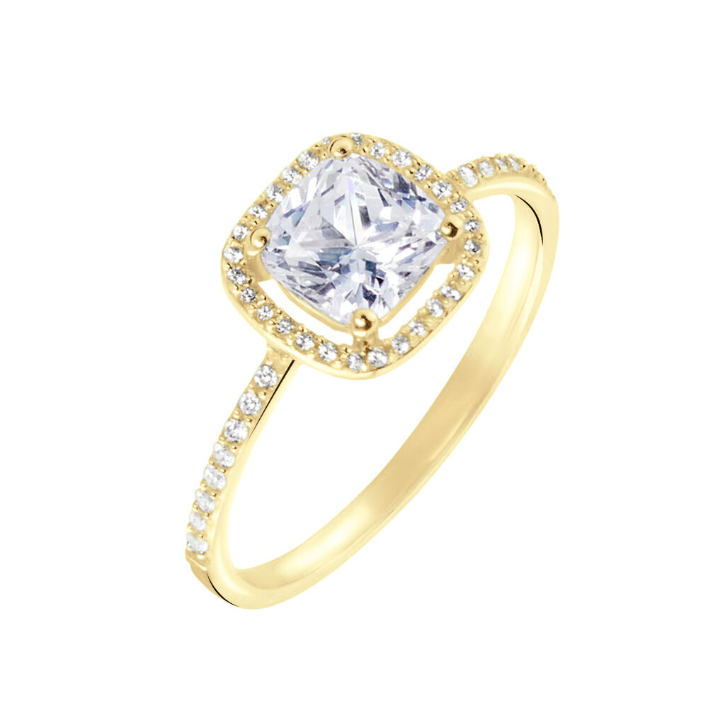 Bague Or Jaune Adrienne Oxydes De Zirconium