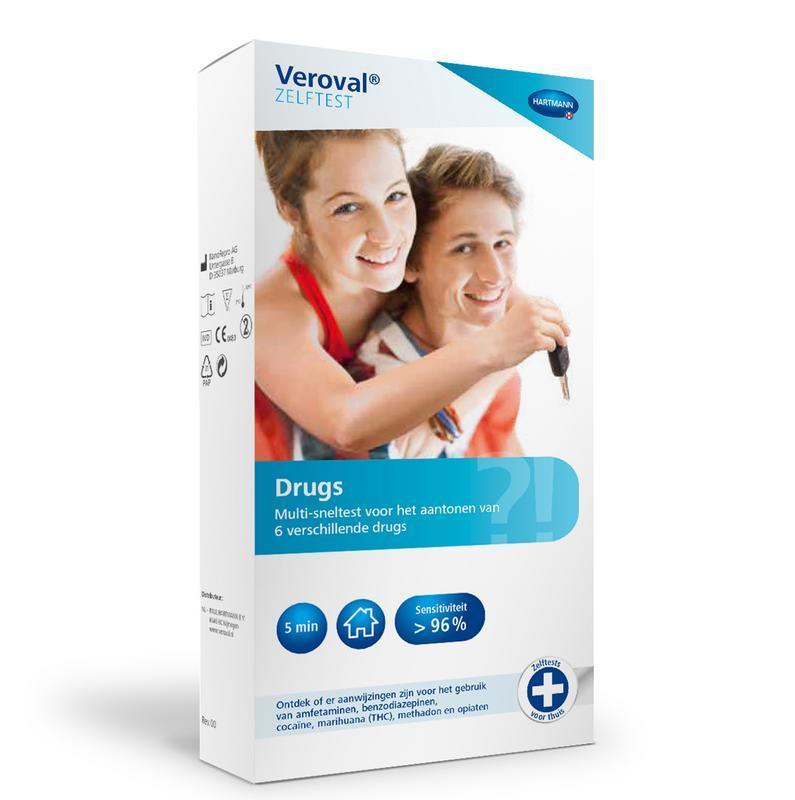 Veroval Zelftest Drugs 1 Stuk