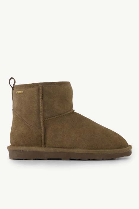 Axelda Lammfell-Boots, Veloursleder, Weite H