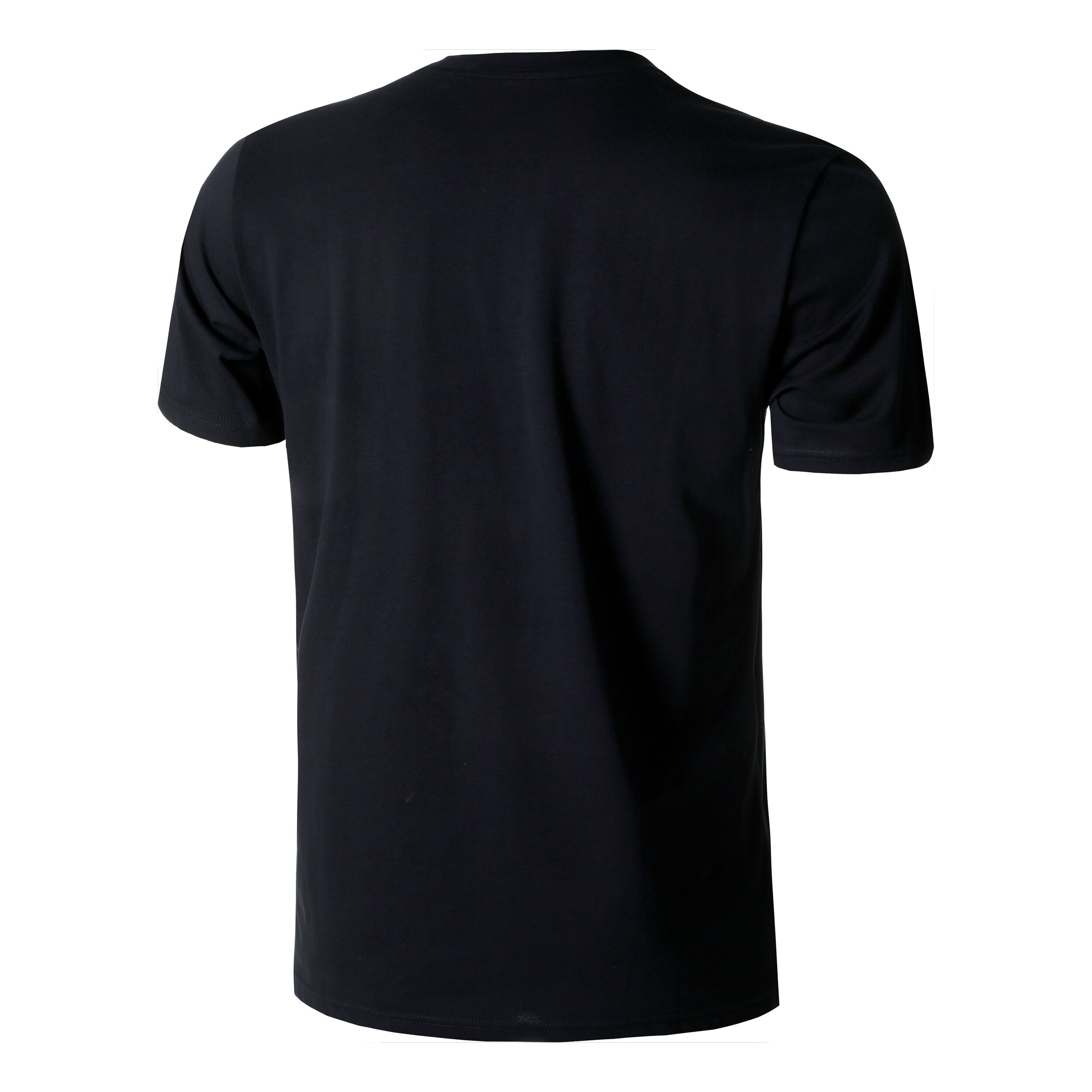 Quiet Please Linear T-shirt Hommes - Bleu Foncé