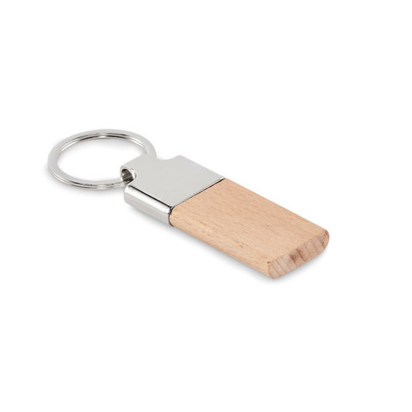 GiftRetail MO2484 - LLAVING Porte-clés en hévéa