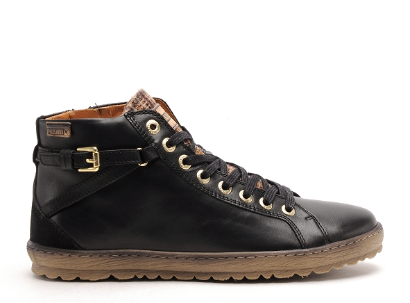 Pikolinos boots bottine plates femme lagos 9017312 noir