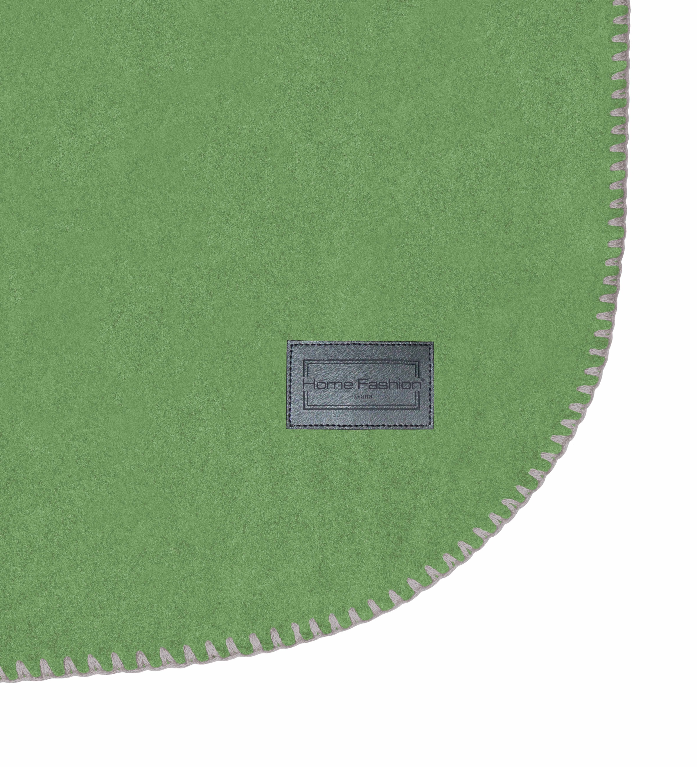 HOME FASHION Wohndecke »Fleece« hochwertige Mischung aus Polyester & Viskose