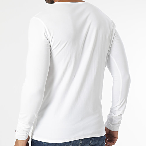 Lot De 3 Tee Shirts Manches Longues 3022 Blanc