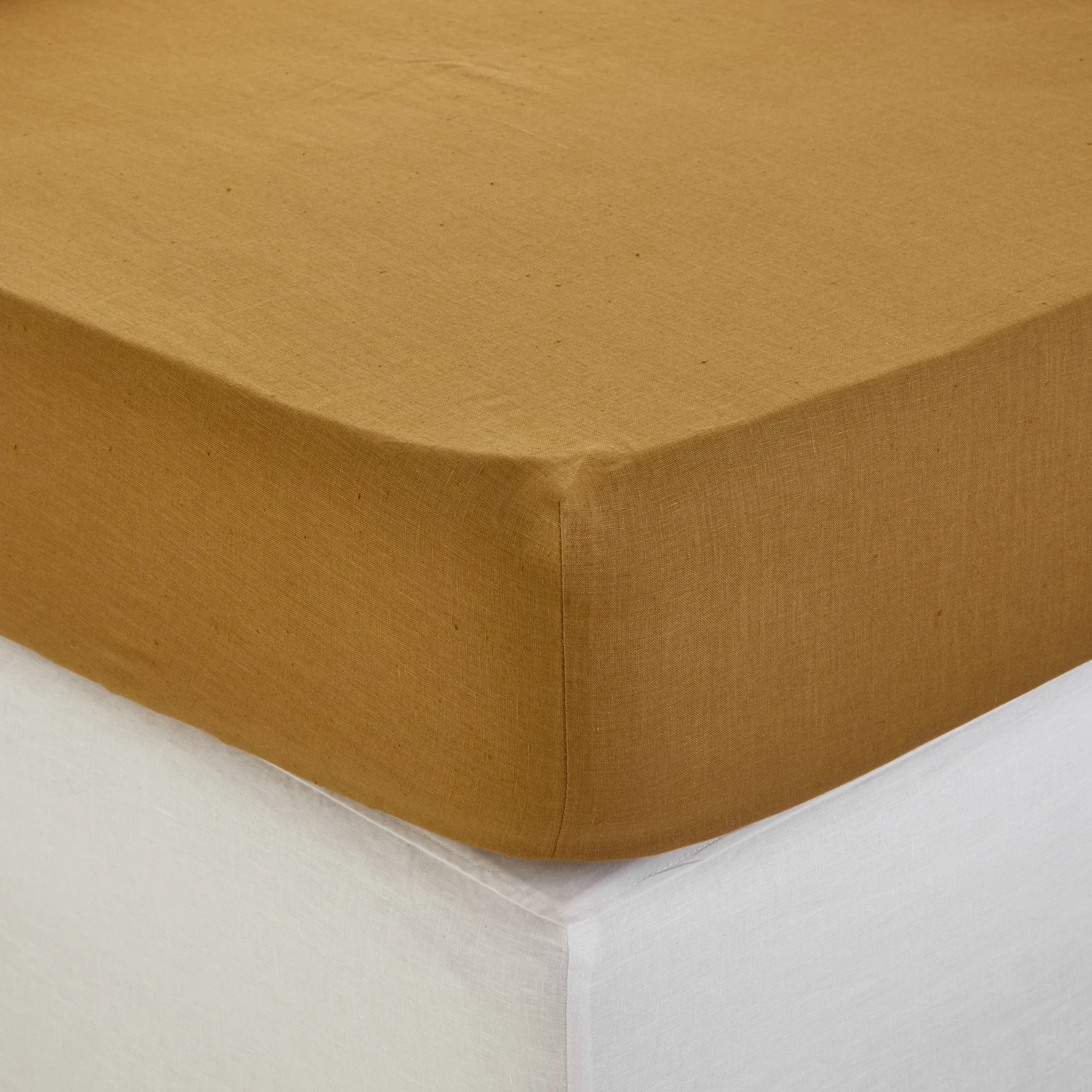 CARLINA - Drap housse | Marron
