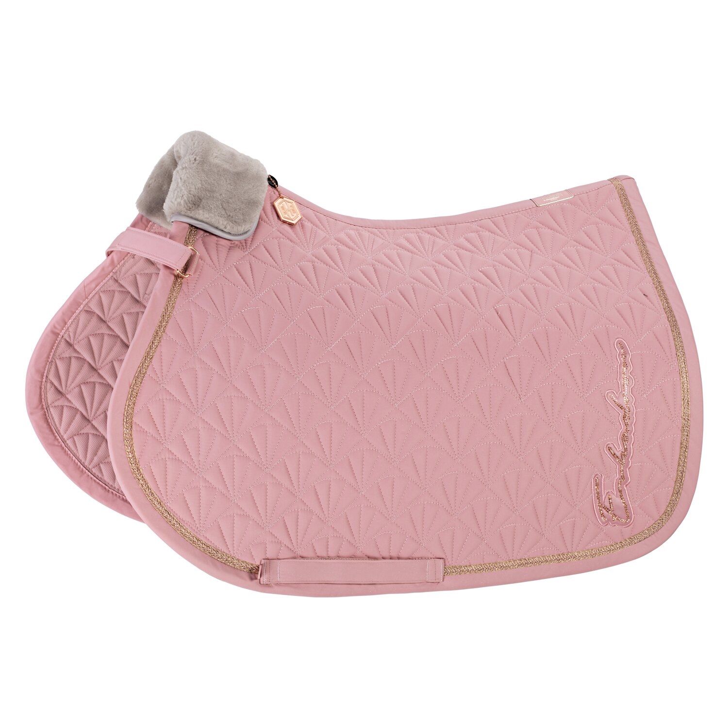 ESKADRON Heritage Schabracke Sparkle Peacock - pearl rose