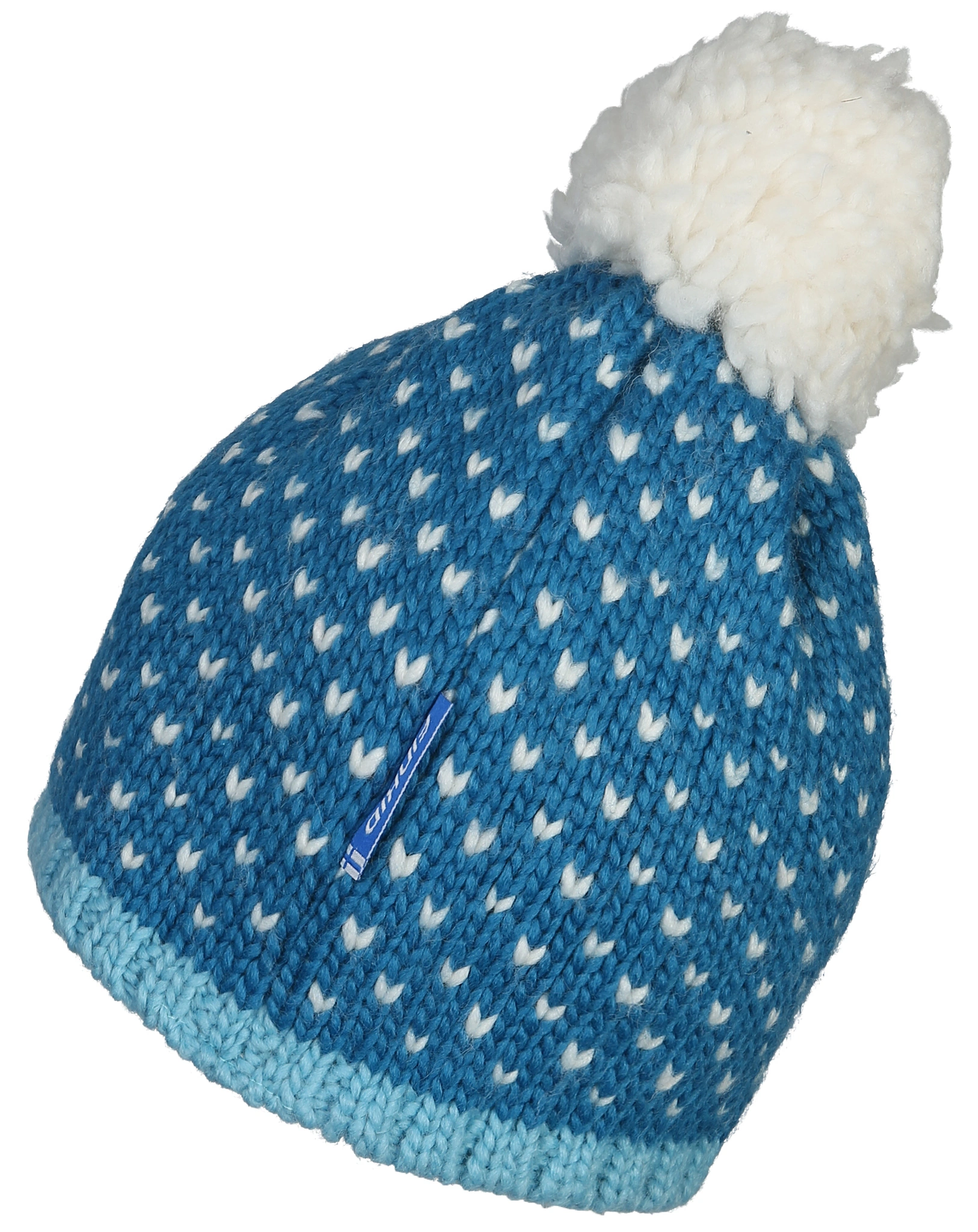 Strickmütze PEKONI in seaport/smoke blue
