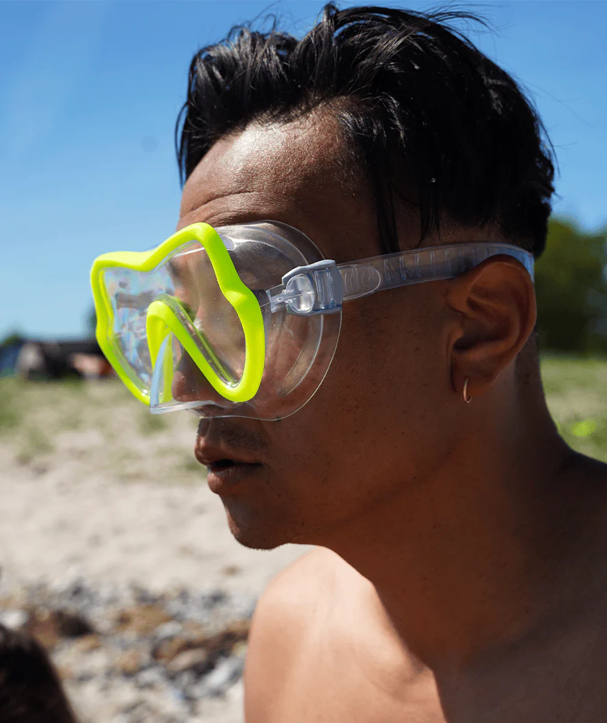 Watery dykkermaske til junior (8-15) - Trigger - Blå/klar