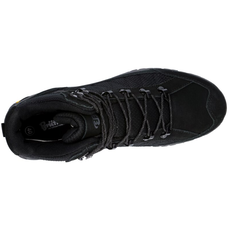 Brütting mount kandu high unisex wandelschoenen - black