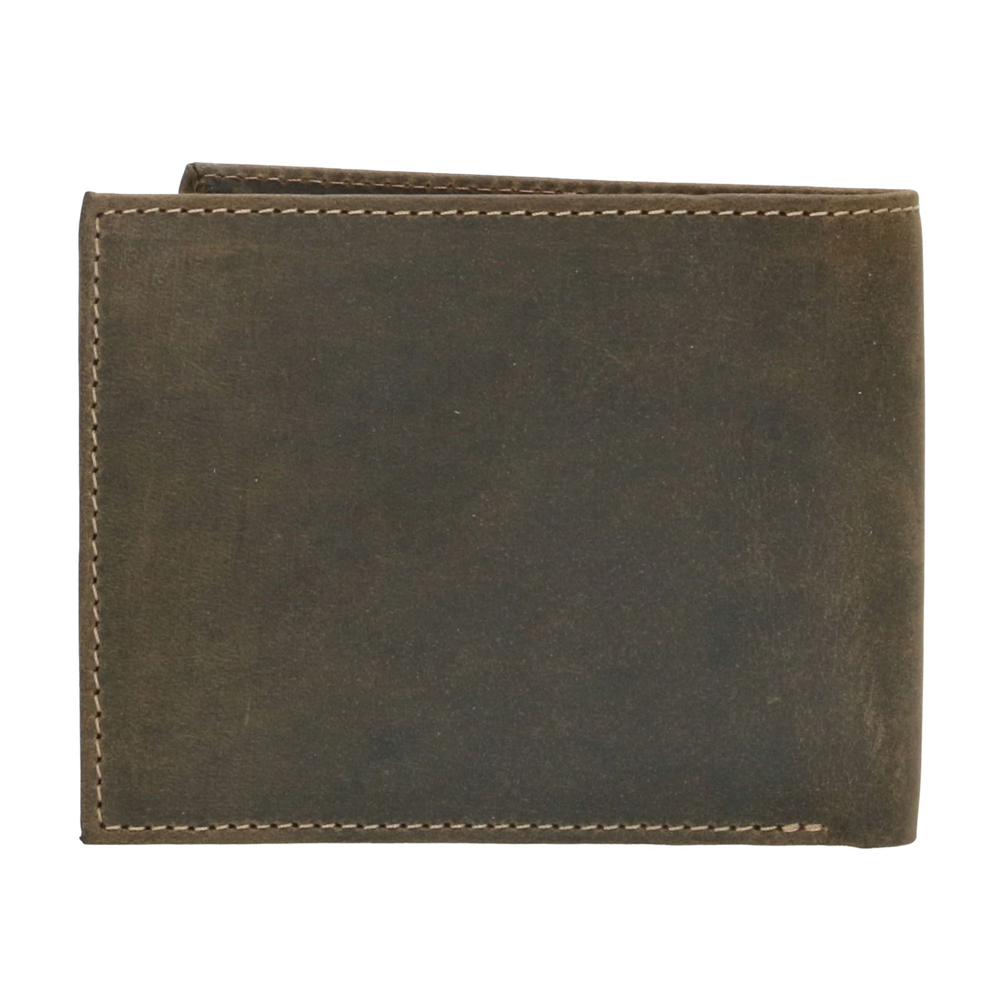 Hide & Stitches Idaho Portemonnee Billfold Groen