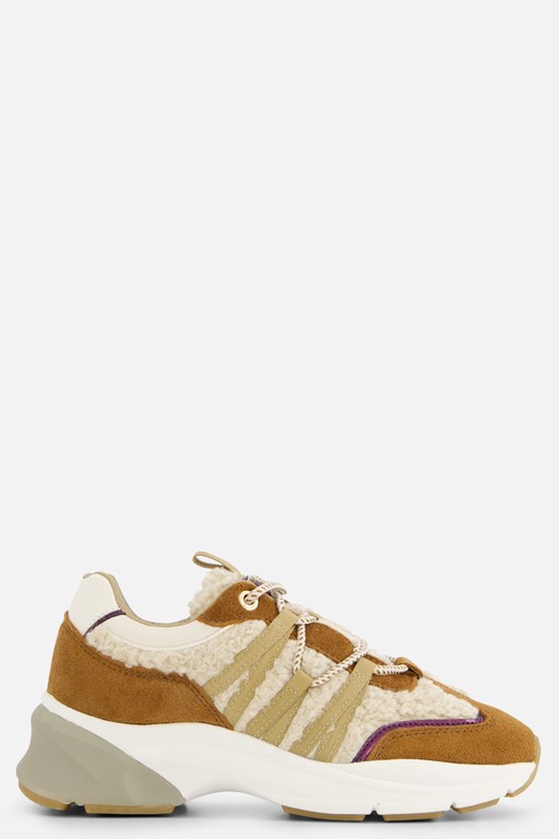 Mexx Moana Sneakers cognac Textiel