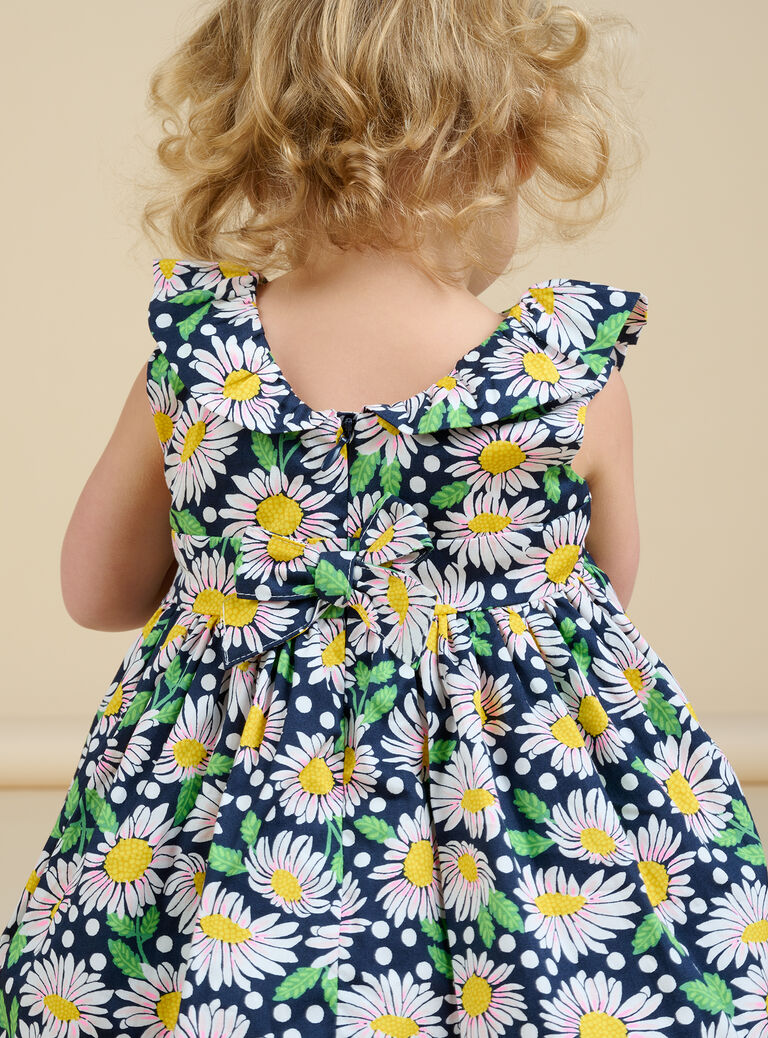 Robe et bloomer imprimé fleuri bébé fille