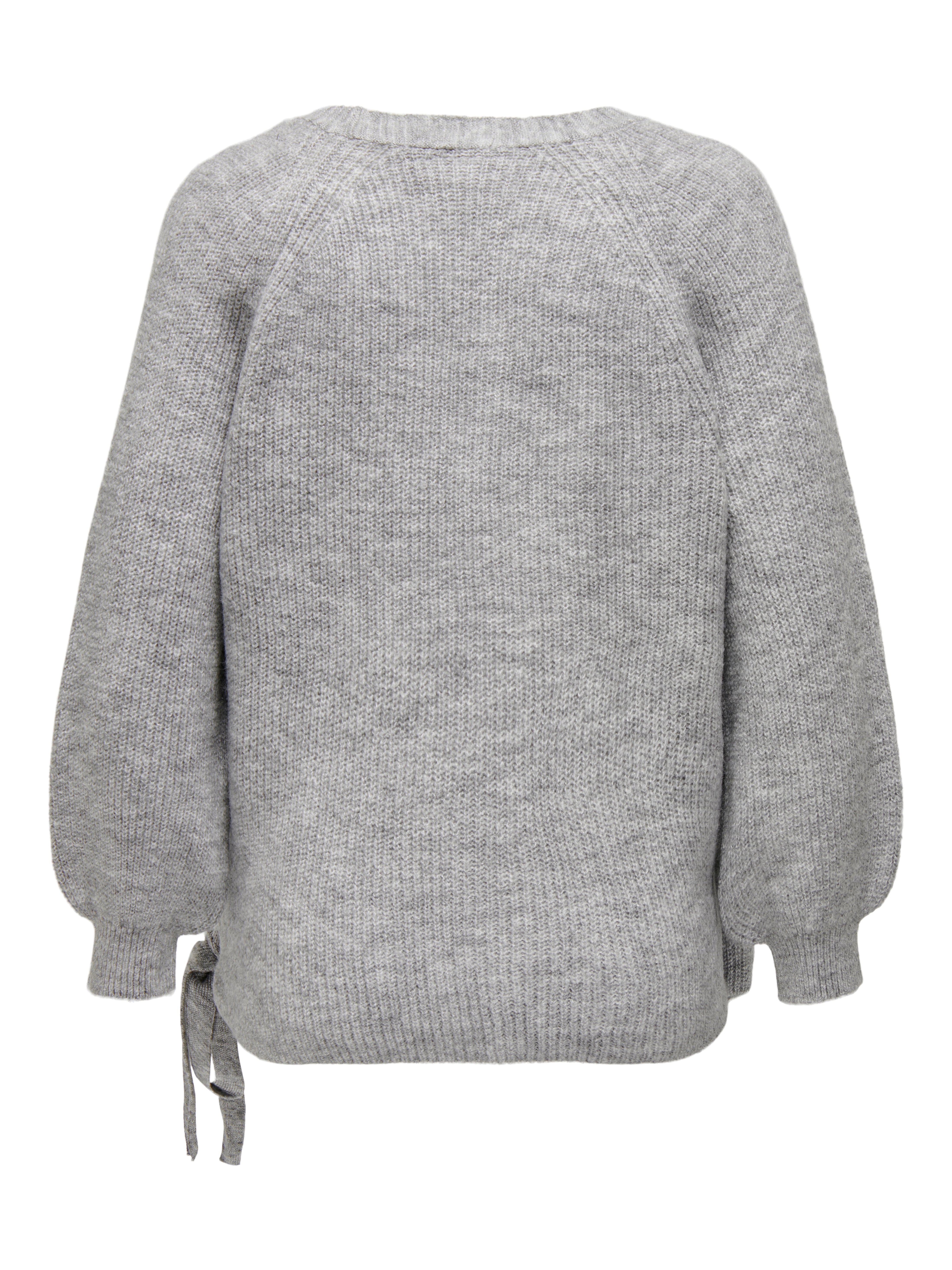 CARJADEI Strickjacke Medium Grey Melange