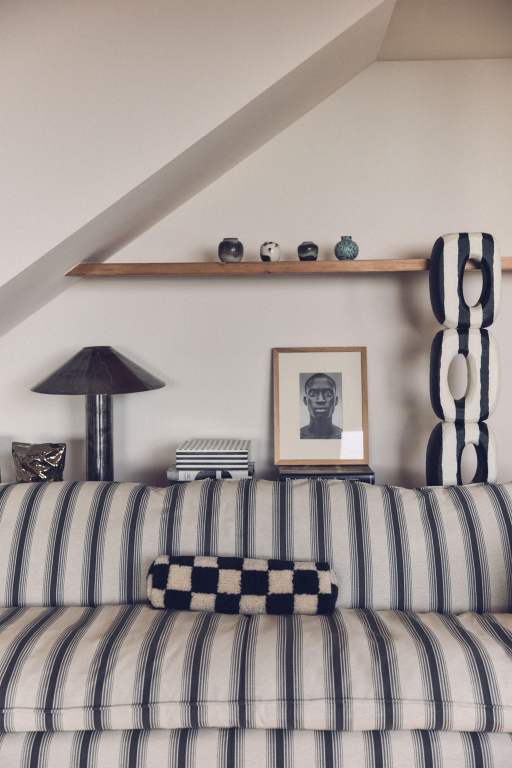 HKliving Nomad bank 305 Linen, Army Green