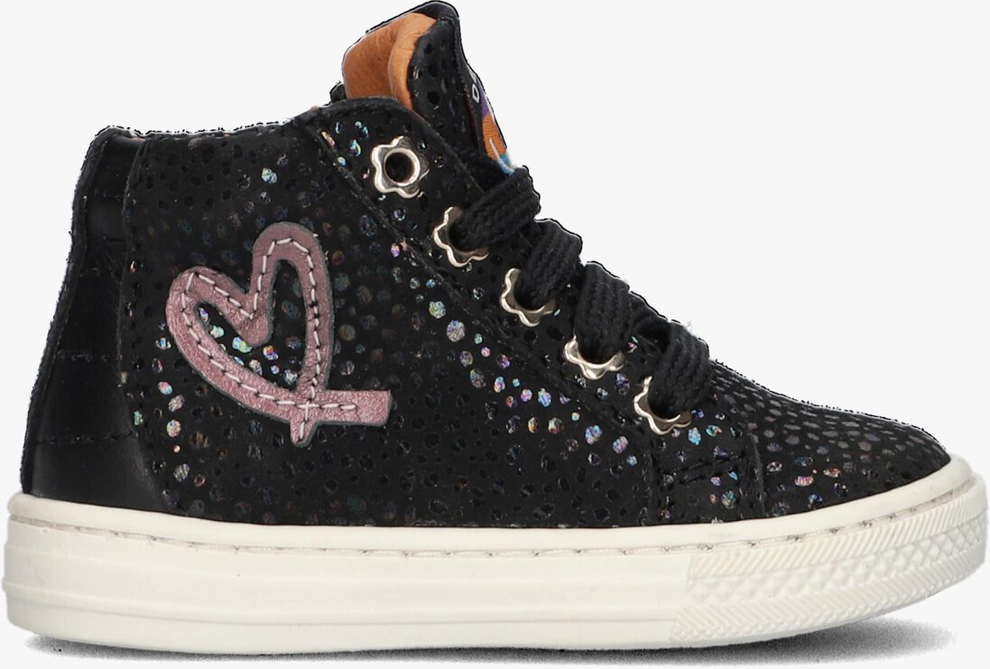 DEVELAB zwarte develab hoge sneaker 42808