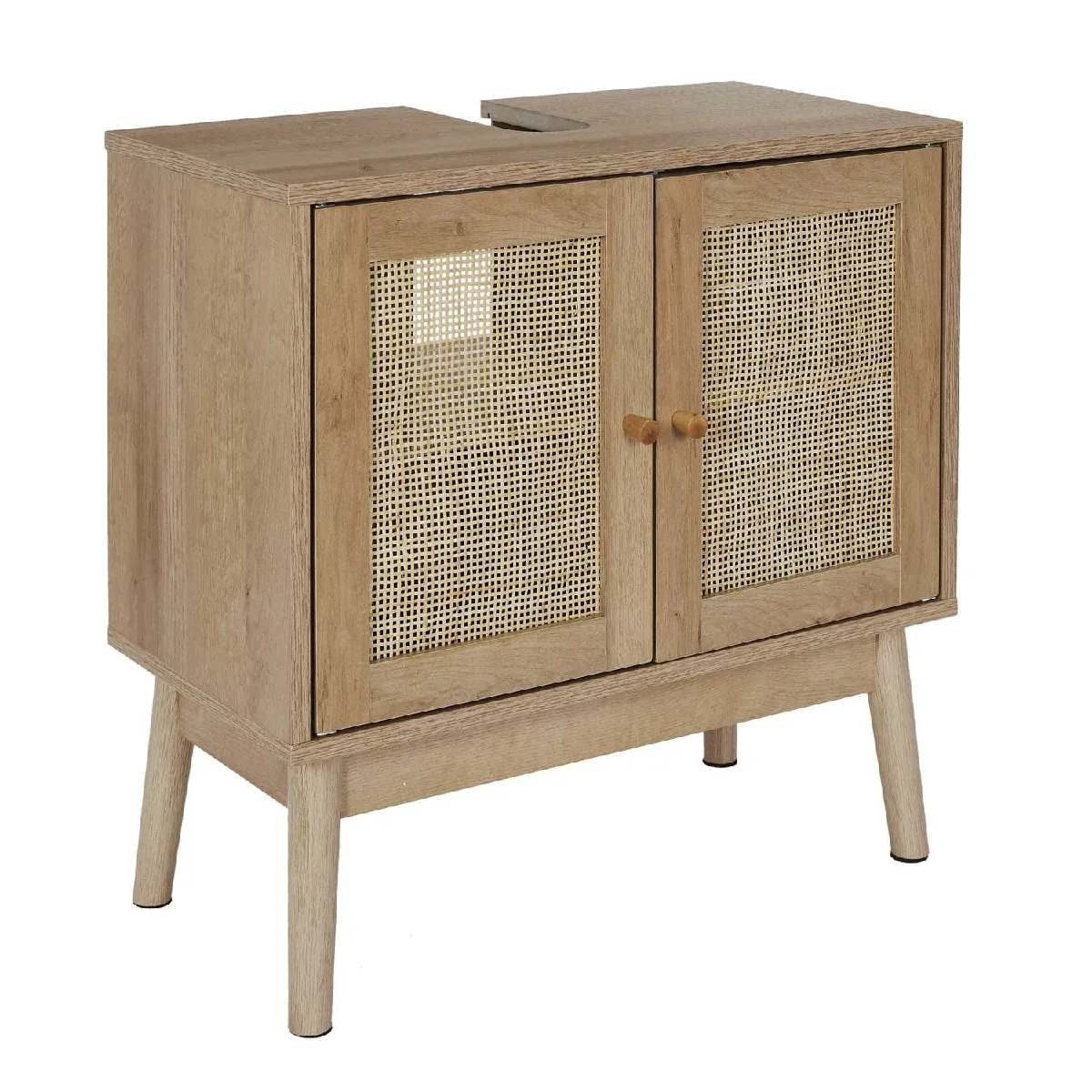 The Home Deco Factory Meuble sous vasque Bali - Marron