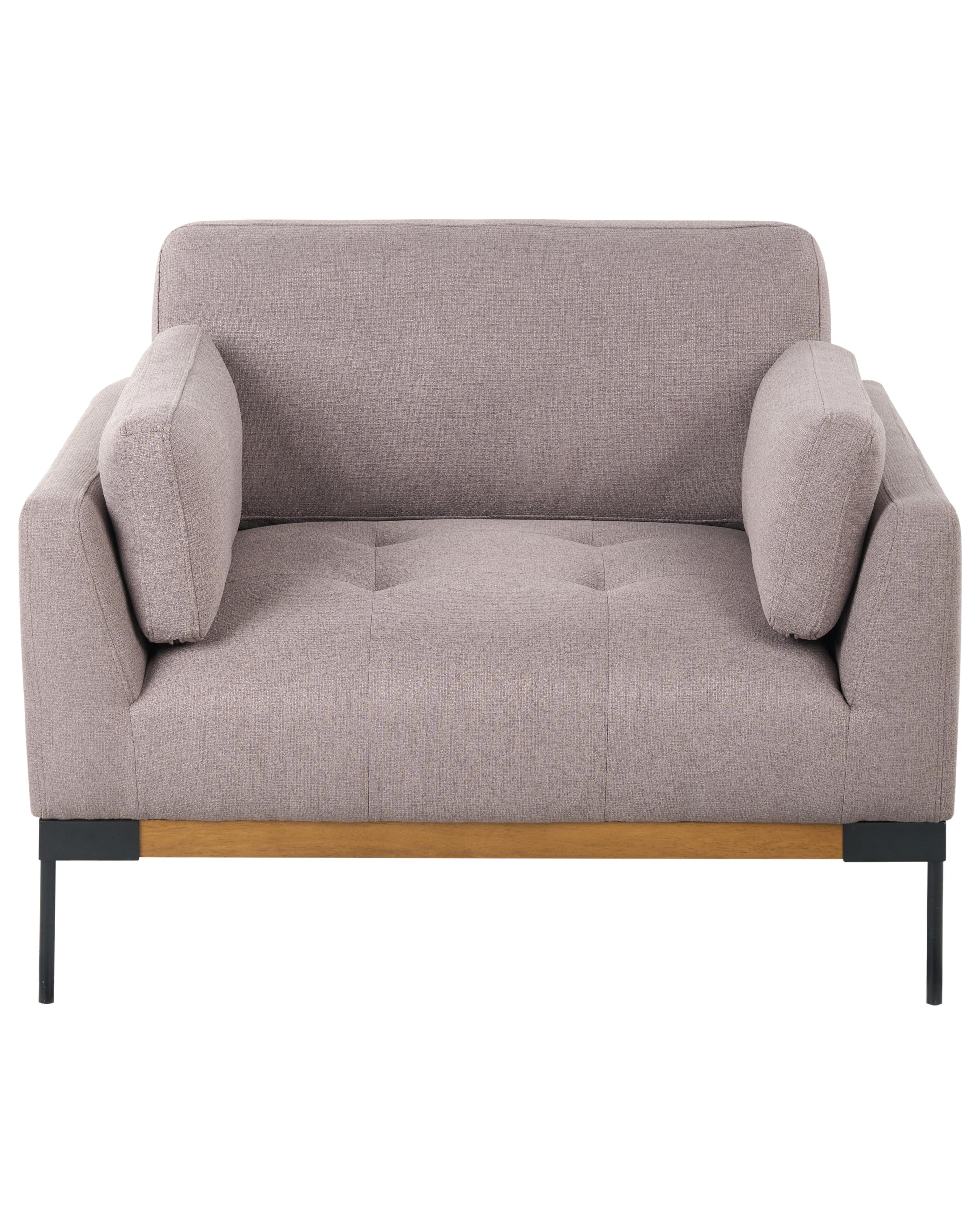 Fauteuil SKAVEN Stof Taupe
