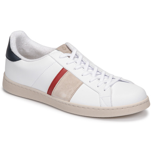 Victoria - TENIS VEGANA DETALLE - Blanc / Bleu
