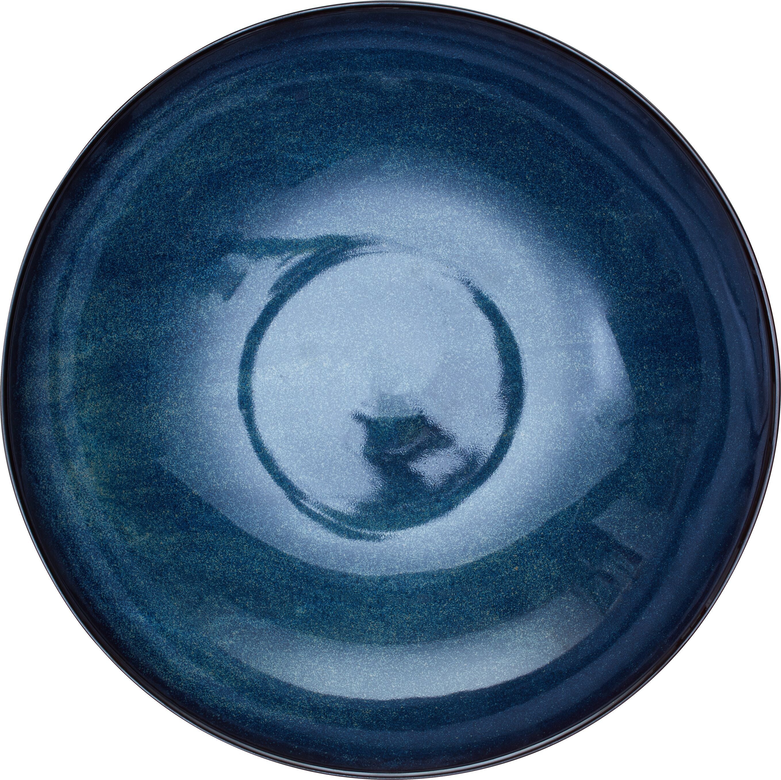 YUNA Schüssel - Blau / H: 8.0 cm
