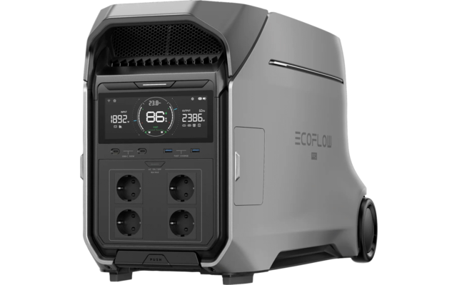 EcoFlow Delta 3 Tragbare Powerstation 1 kWh 1.800 W