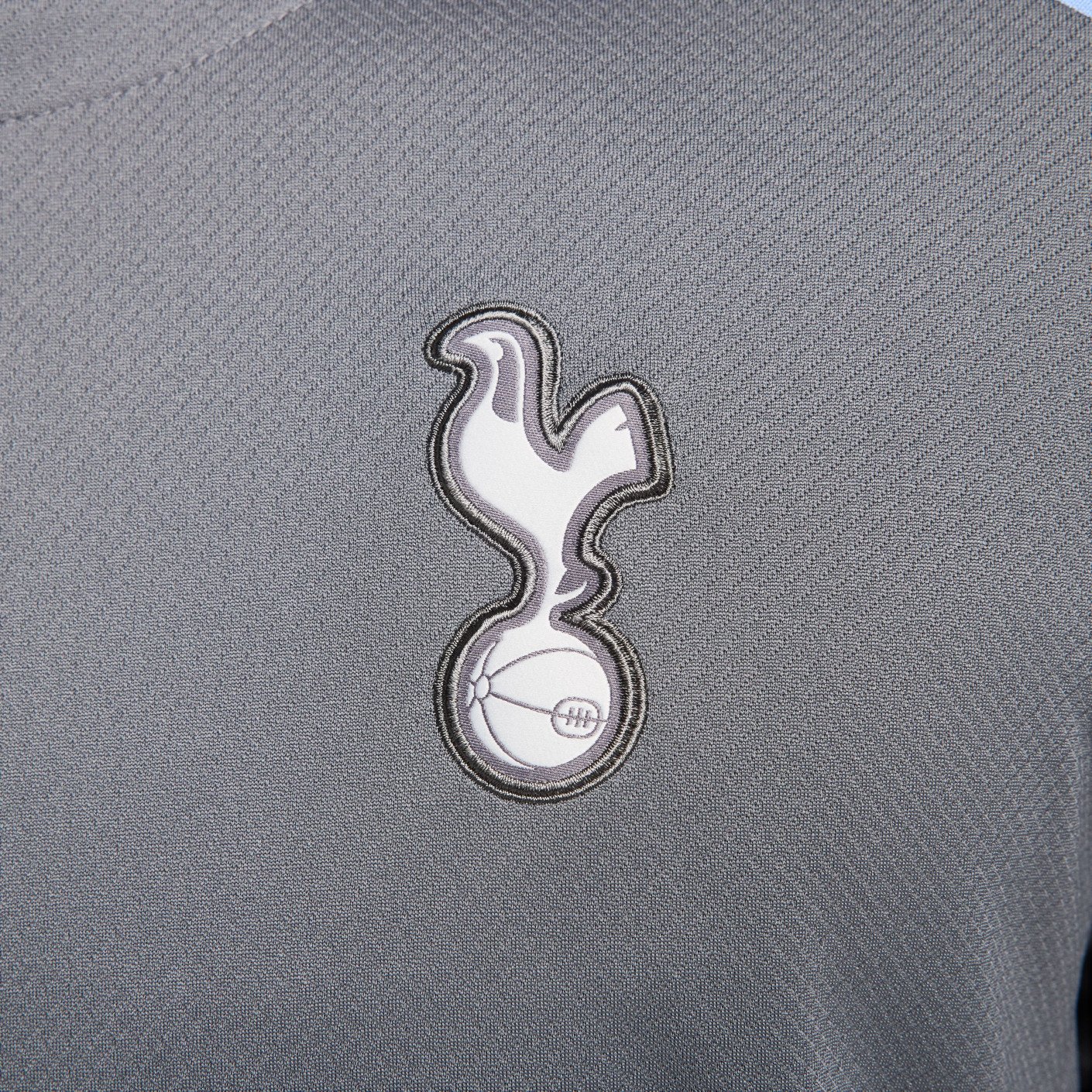 Nike Tottenham Hotspur Strike Trainingsshirt 2024-2025 Donkergrijs Blauw