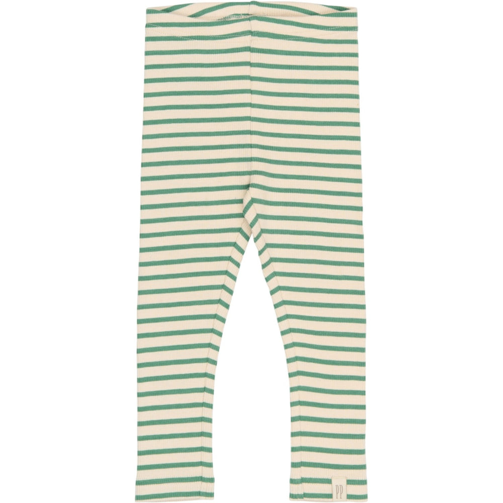 Køb Petit Piao Frosty Spruce Striped PPSky Leggings