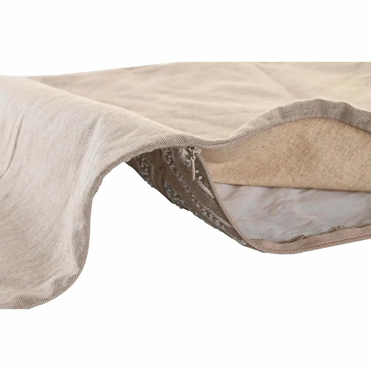 DKD Home Decor Housse de coussin - Gris