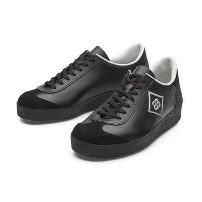 Geländelaufschuh, Schwarz