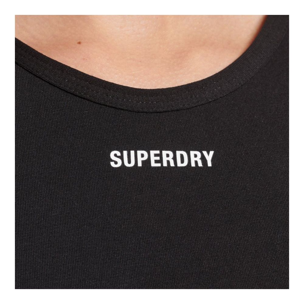 Superdry CODE S LOGO - Brassière Femme black