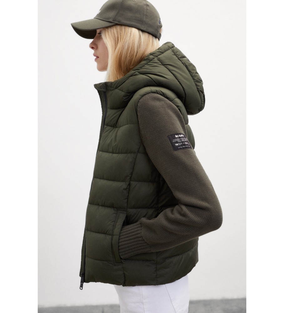 Jaqueta verde ECOALF Denali