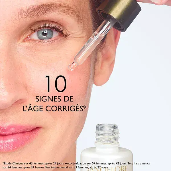 Sanoflore Queen's Serum, concentrado antienvelhecimento global com certificação orgânica, 30ml