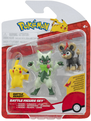 Pokémon Battle Figure Figursett 3-Pakk