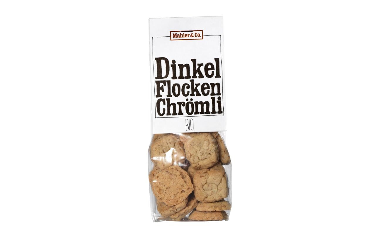 Gebäck Bio Dinkelflockenchrömli 100 gKekse aus Bio-Dinkel