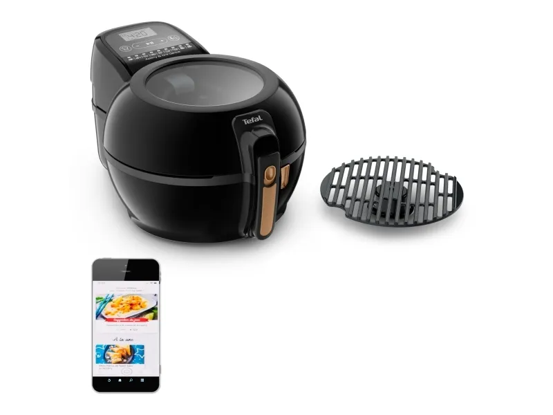 Tefal ActiFry & Grill Genius Hot Air Fryer sort