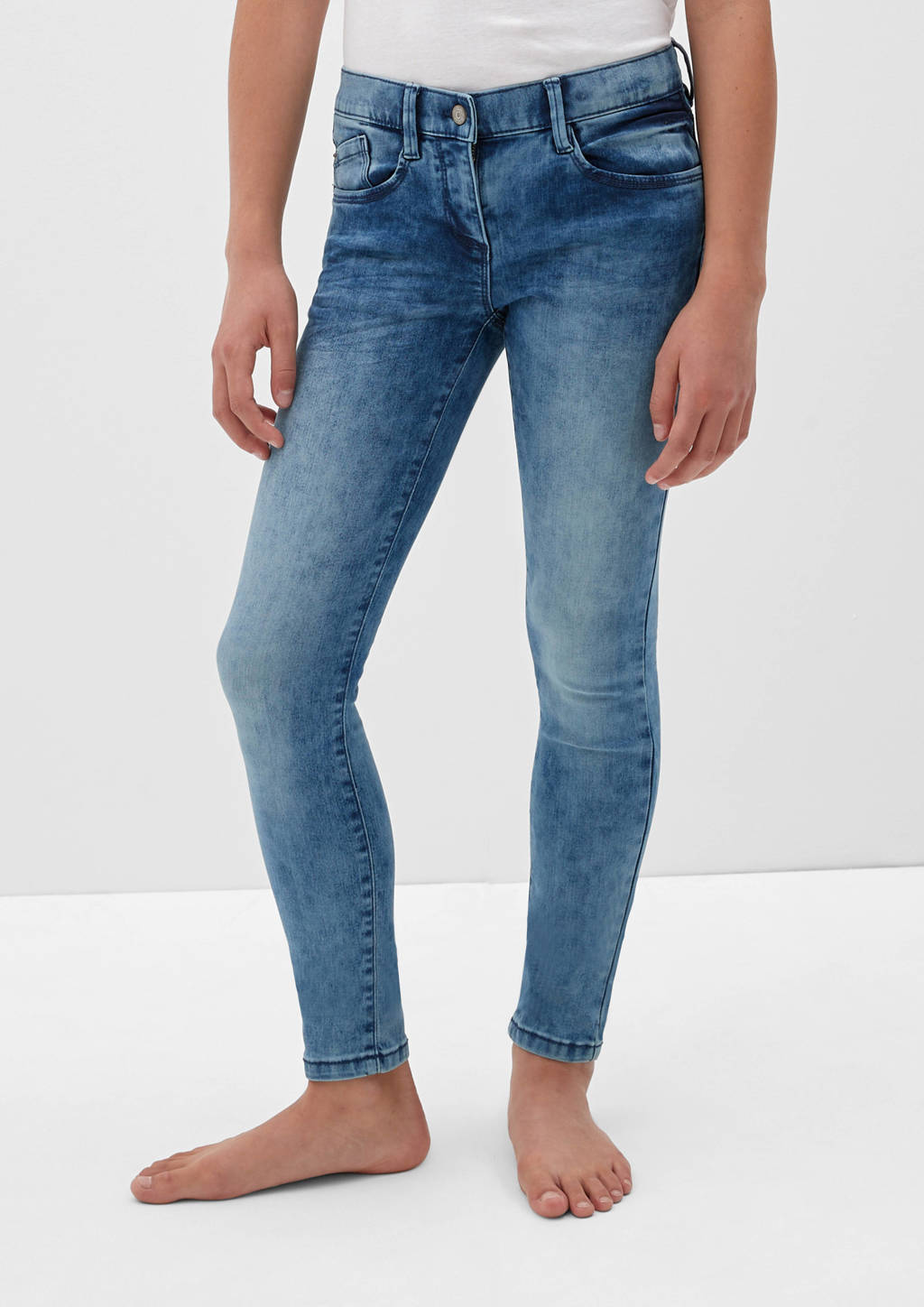 s.Oliver slim fit jeans blauw