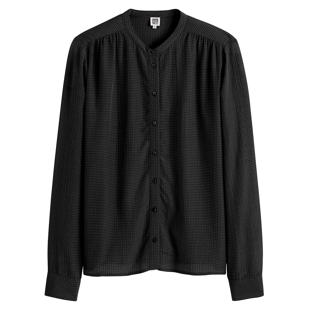 COLEÇÕES LA REDOUTE<br>Blusa de manga comprida com decote