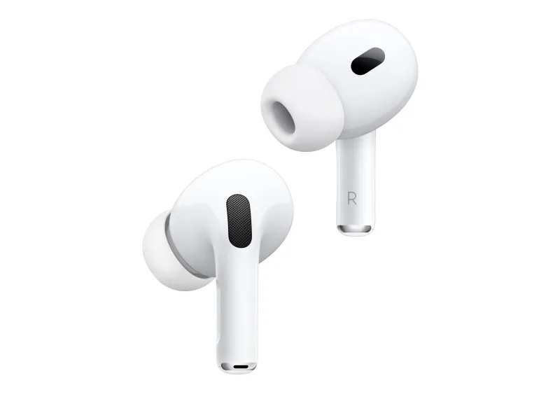 Apple | AirPods Pro - 2. Generation (2023) - Trådløse øretelefoner med mik. - aktiv støjdæmpning - hvid | Magsafe Charging Case (USB-C)