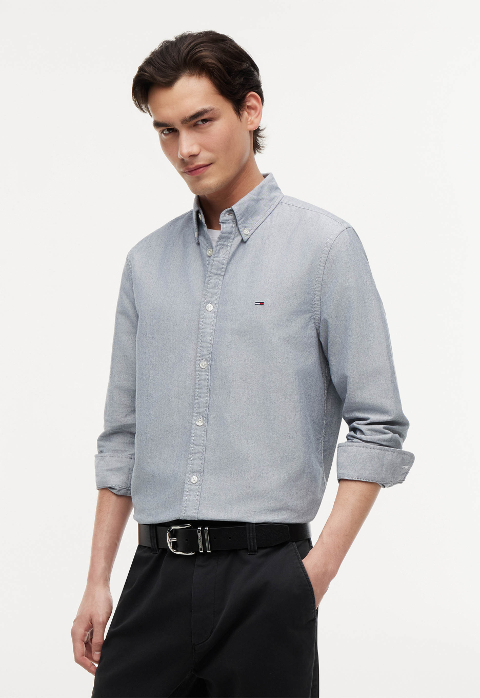 Tommy Jeans Regular Oxford Overhemd