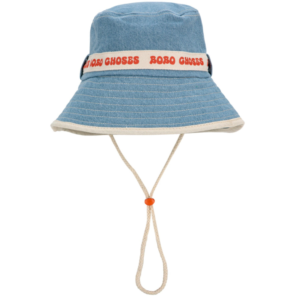 Køb Bobo Choses Light Blue Light Denim Bøllehat