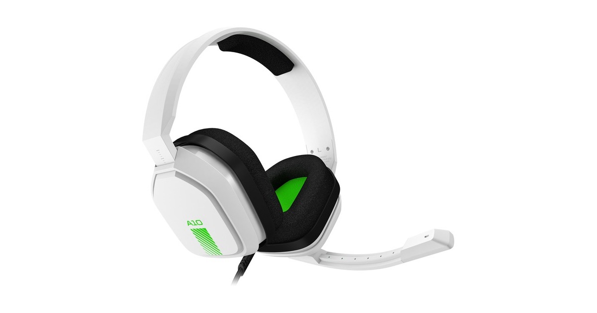 ASTRO GamingA10 headset over-ear gaming headset  (Wit/groen, Pc)